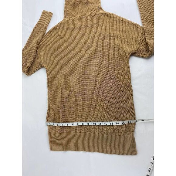 Cynthia Rowley Hooded Waffle Knit Tunic Sweater - Women's Size Small - Picture 10 of 10